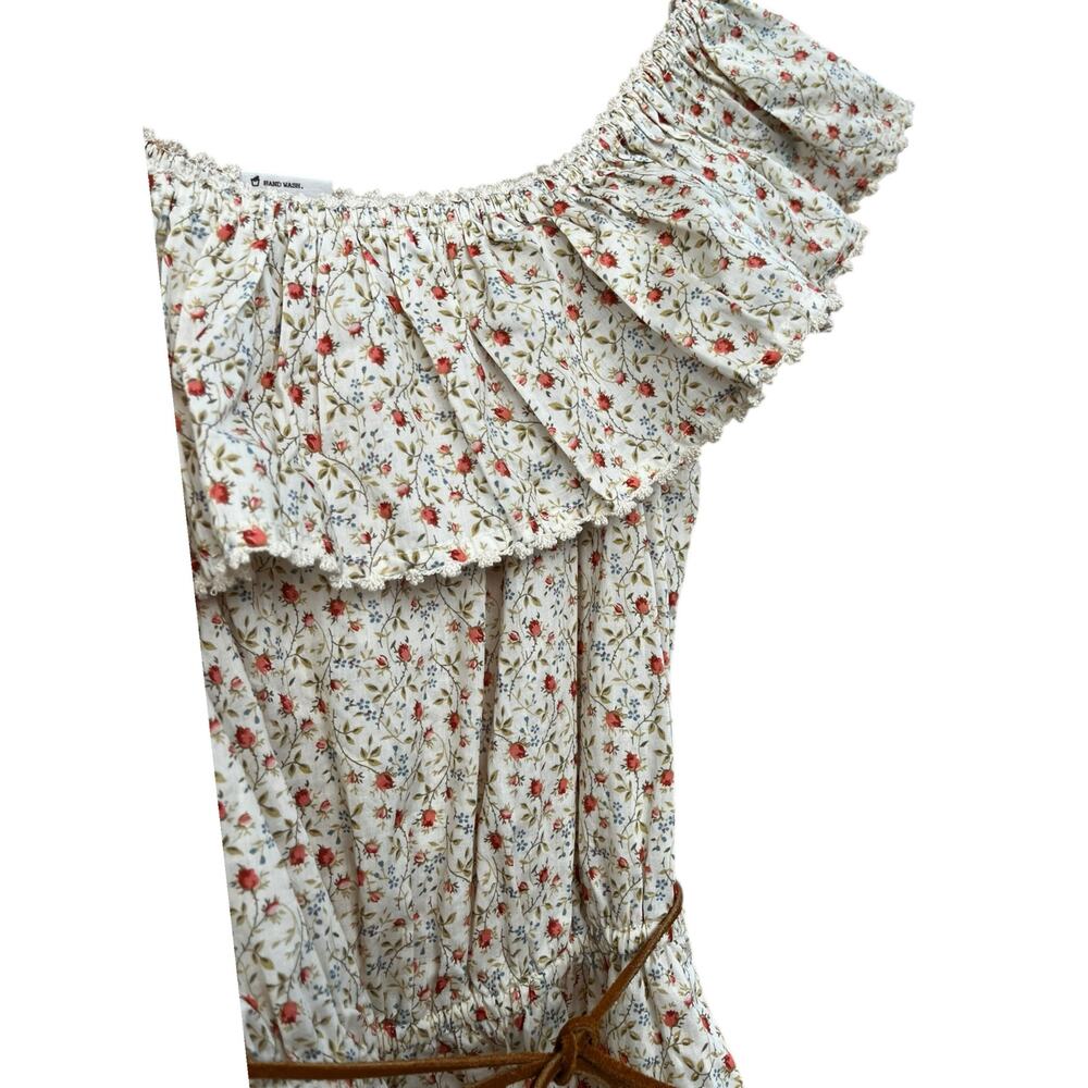 Undrest Charlotte Off-The-Shoulder Ruffle Nightie Fairy 🧚 Cottage Dress M Cotton - Picture 10 of 10